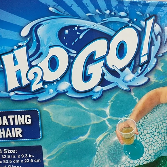 H2O GO Floating Chair Pool Float - Picture 2 of 12